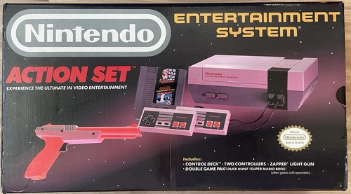 Nintendo nes action set - nes,